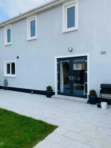 New French door by window installation specialists Dublin – part of a full windows and doors upgrade