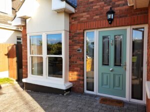 Newly renovated home featuring new windows and front door
