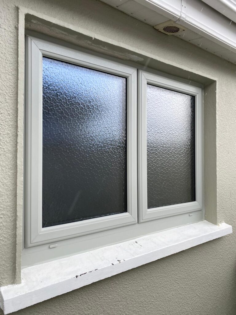 Residential window installation in Dublin featuring double glazing windows