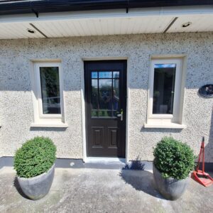 Dublin home window installation with upvc door
