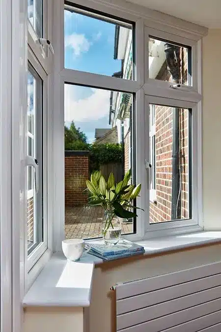 Triple glazed window