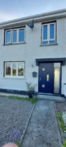 Newly installed door in Ashbourne