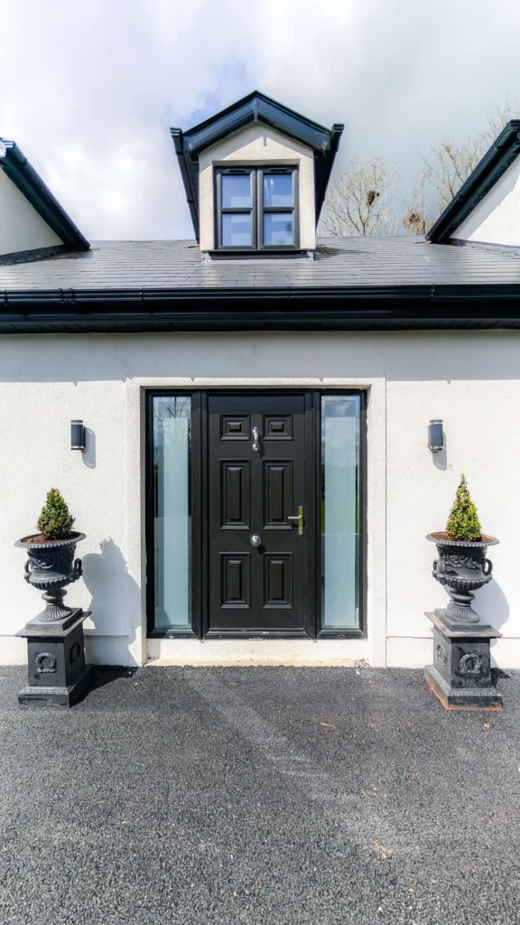 Newly installed Triple glazed windows and doors for a house in Dublin