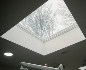 Double glazed skylights windows