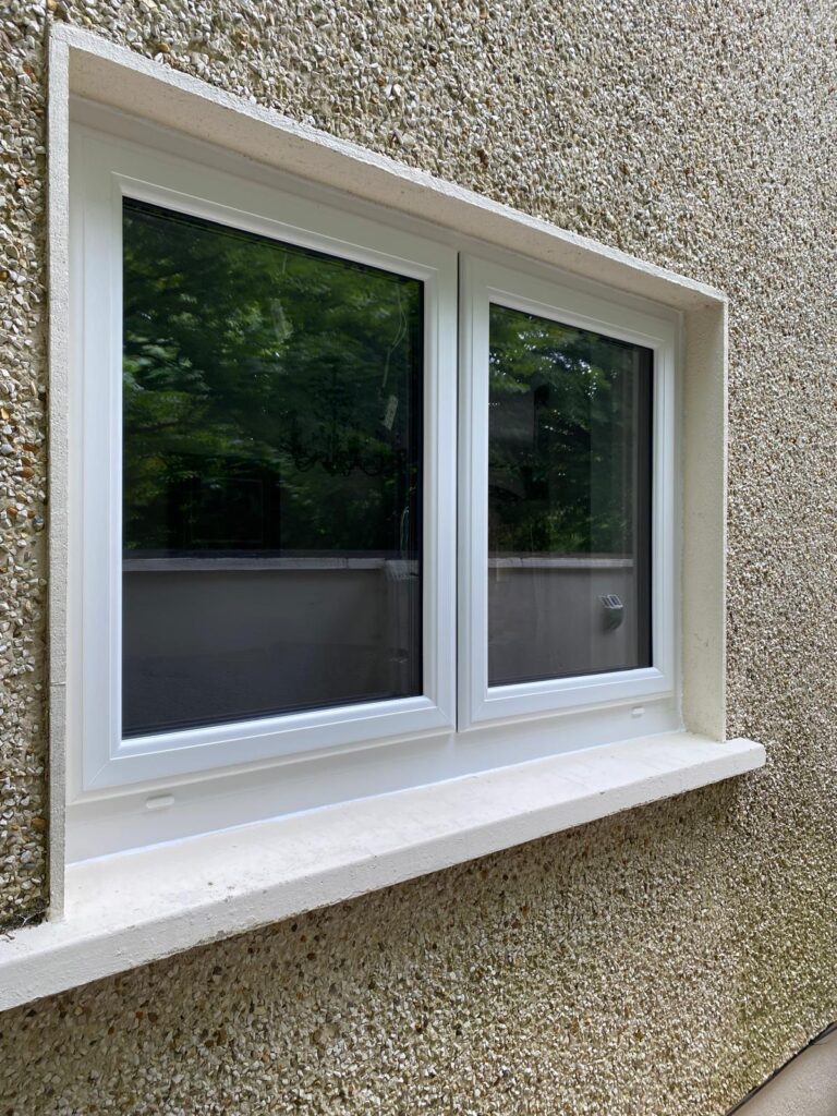 Newly installed windows in Tallaght
