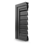 Aluminium external shutter