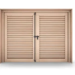 wooden external shutter