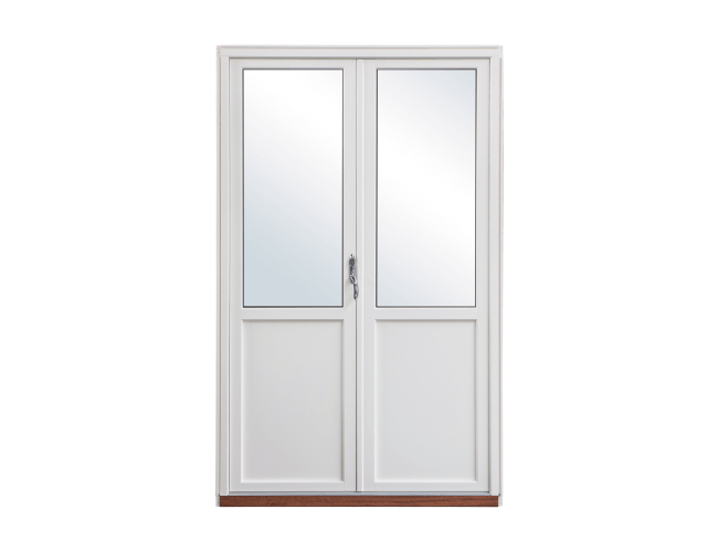 Aluclad door